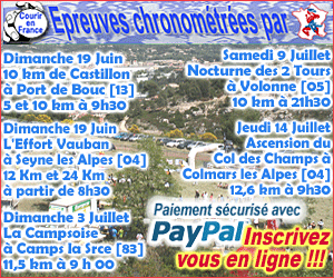 Inscrivez-vous en ligne � ses �preuves